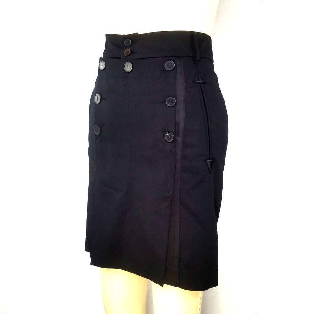 ***SOLD******Jean Paul Gautier Sailor Skirt Black - Picture 3 of 15